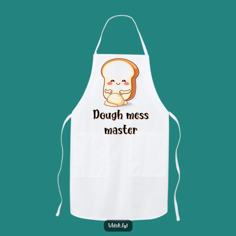 Funny Bread Kneading Apron: Joyful Baker Slice, Practical Funny Gift for Cooks