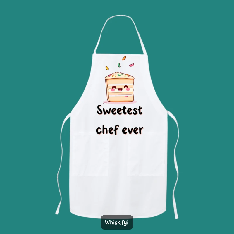 Funny Cake Juggling Apron: Hilarious Dessert Wear for Bakers