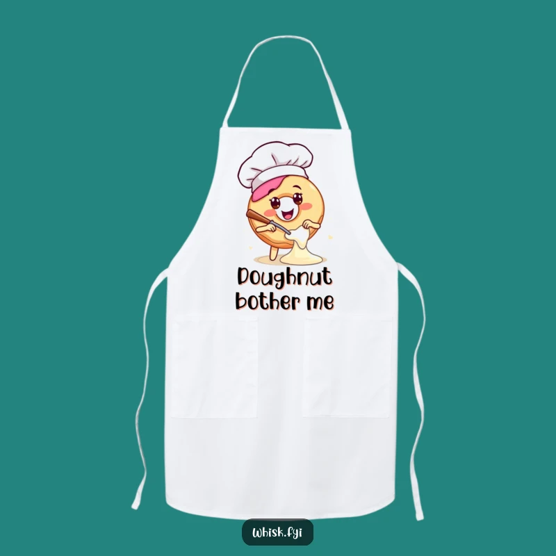 Funny Chef Donut Apron: Kitchen Fun Ready, Perfect Funny Gift for Aspiring Chefs