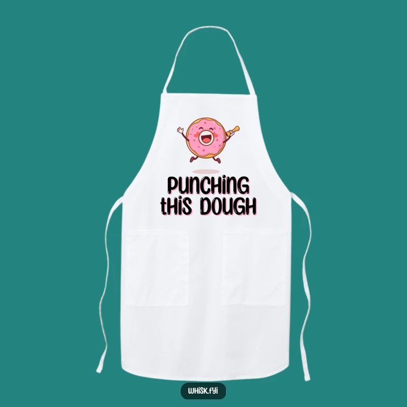 Funny Donut Baker's Apron - Kitchen Protection & Joyful Humor Gift