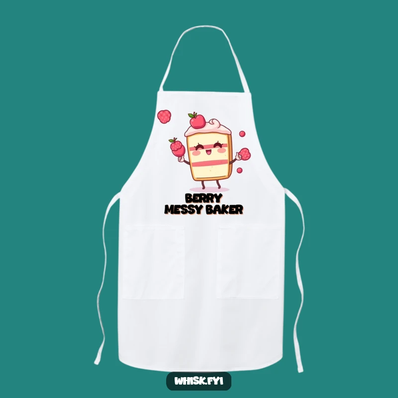 Funny Kawaii Cake Apron: Dessert Juggler Slice, Hilarious Funny Gift