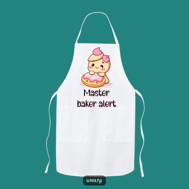 Funny Kawaii Cookie Apron - Decorating Baker Humor Gift for Sweet Creations