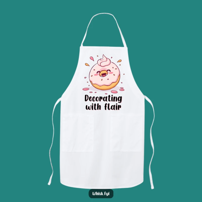 Funny Kawaii Donut Apron - Hilarious Frosting Chef's Guard