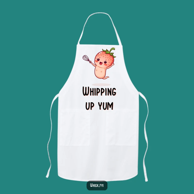 Funny Kawaii Strawberry Apron: Whimsical & Hilarious Bakers Wear Gift