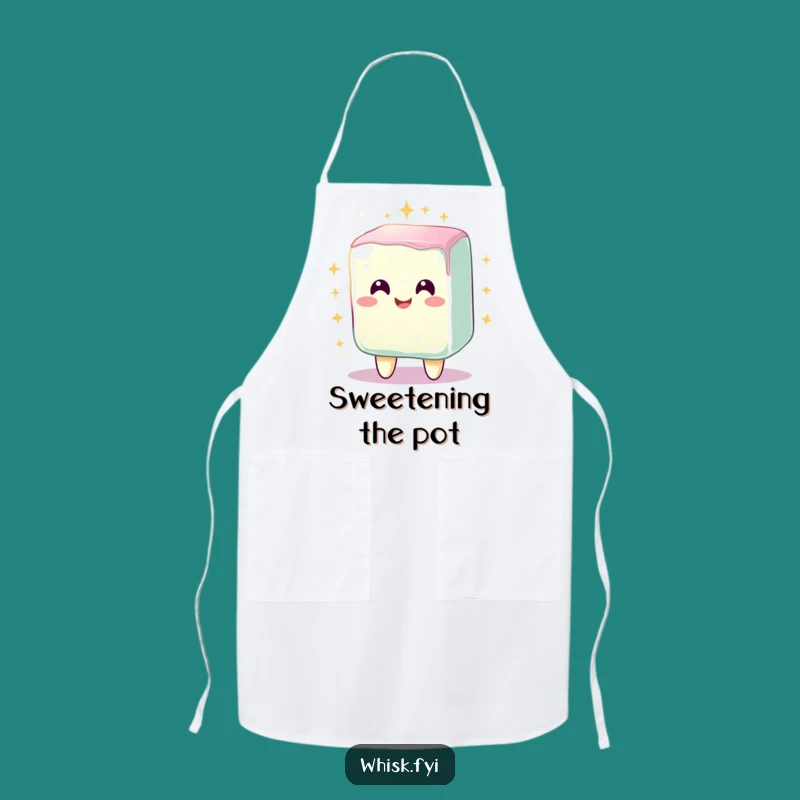 Funny Sugar Cube Apron - Radiant Mixing Kitchen Wear
