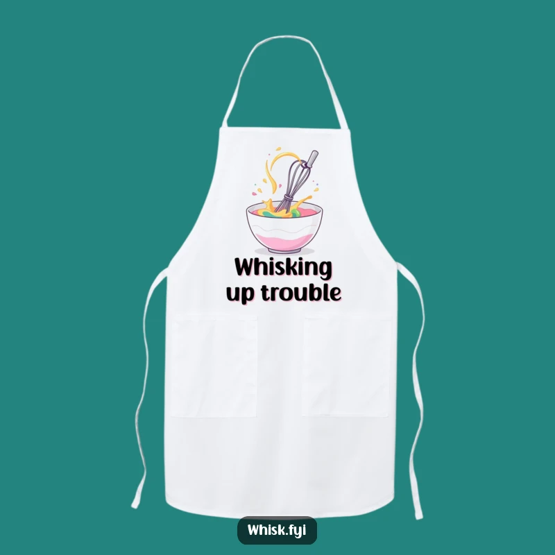 Funny Whisk Batter Apron: Cook with Confidence and a Giggling Utensil