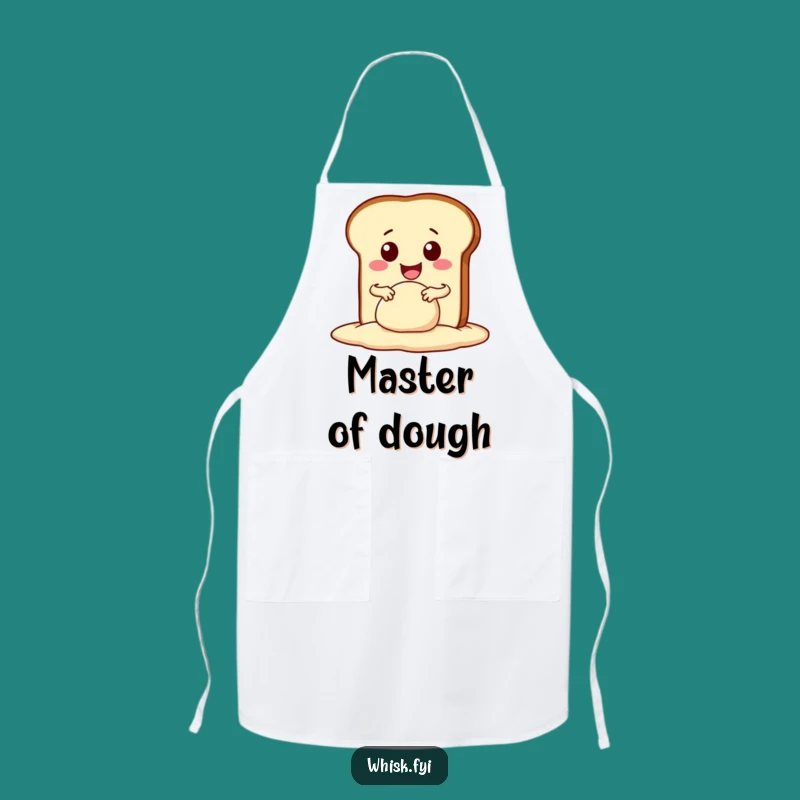 Funny Kawaii Bread Apron - Hilarious Baker's Dough Guard