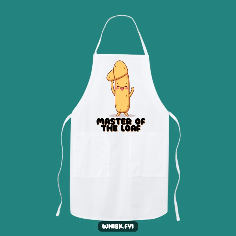 Funny Proud Baguette Apron - The Victorious Baker's Kitchen Essential
