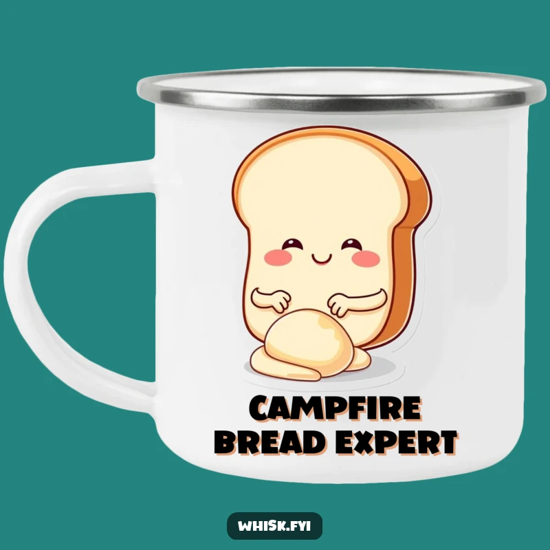Funny Bread Maker Camping Mug: Whimsical Baker Drinkware for Outdoor Treats Gift