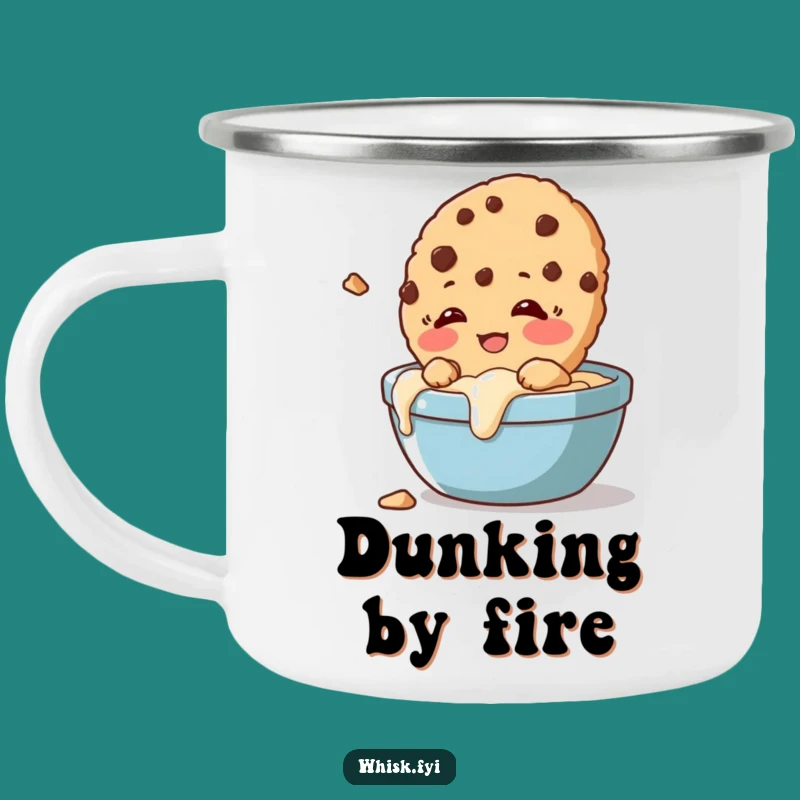 Funny Cookie Dunk Camping Mug A Durable Giggling Treat Gift