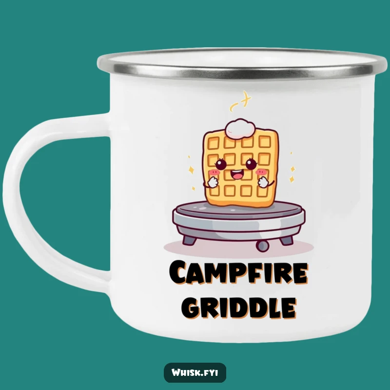 Funny Waffle Griddle Camping Mug A Durable Determined Gift