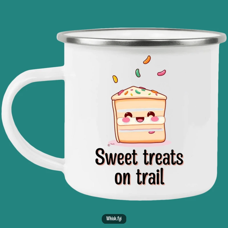Funny Cake Juggling Camping Mug: Hilarious Dessert Outdoor Gear
