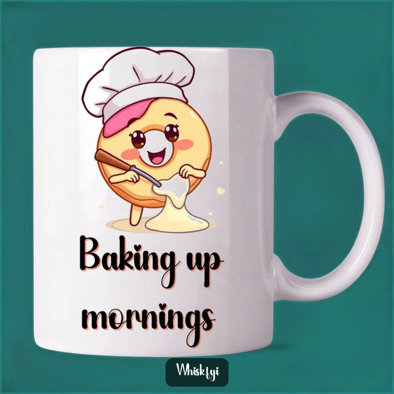 Funny Chef Donut Mug: Sweet Baking Enthusiast, Perfect Funny Gift for Home Bakers