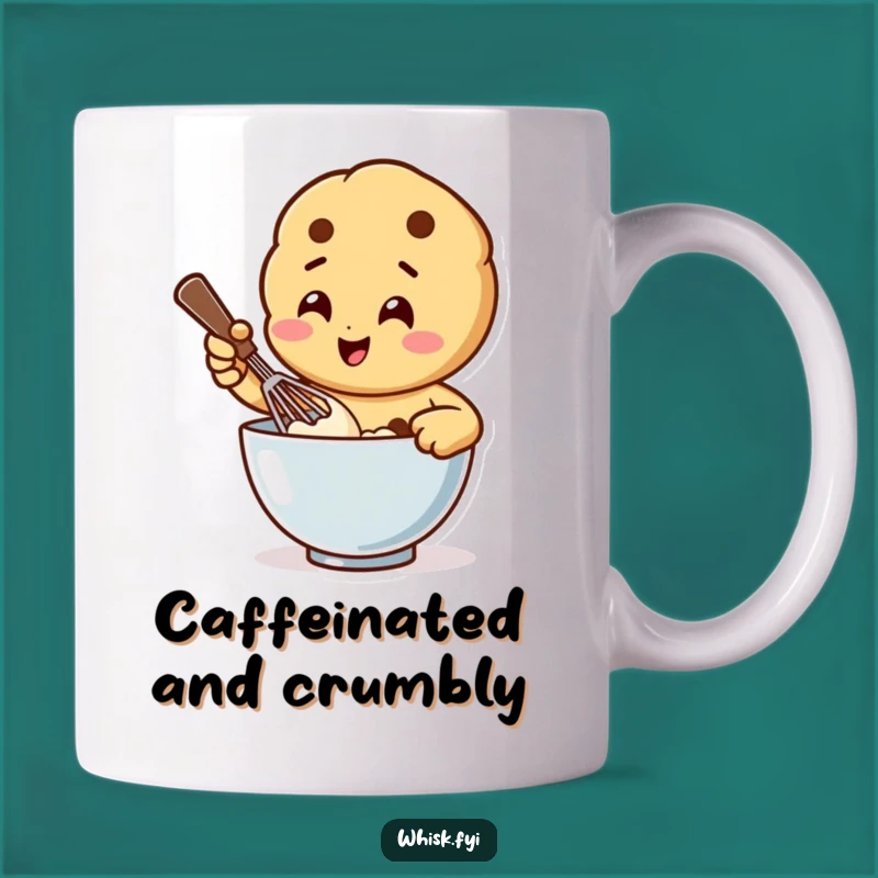 Funny Whisking Cookie Mug: A Hilarious Gift for Baking Enthusiasts