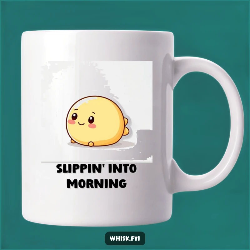 Funny Wobbly Butter Mug - Smooth Sliding Character Gift