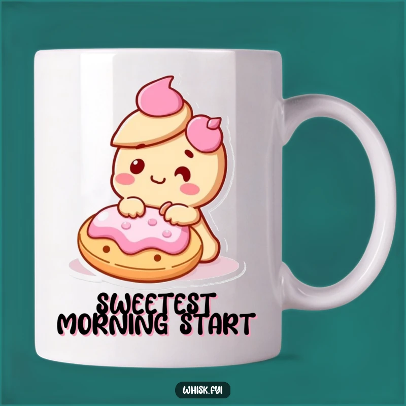 Funny Kawaii Cookie Mug - Decorating Delight Humor Gift for Sweet Tooth