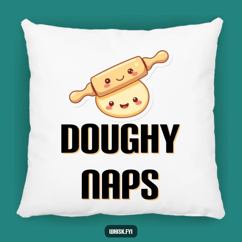 Funny Kawaii Rolling Pin Pillow: Cuddle Up with Baking Comfort