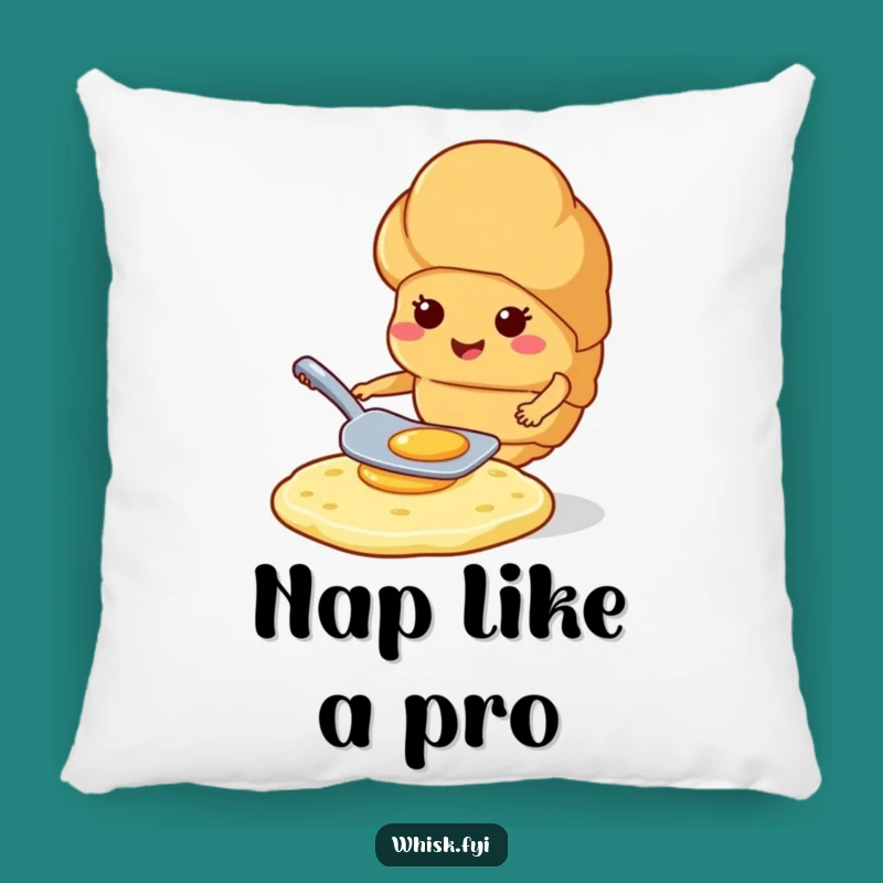 Funny Croissant Pillow: Expert flipper comfort, a delightful funny gift.