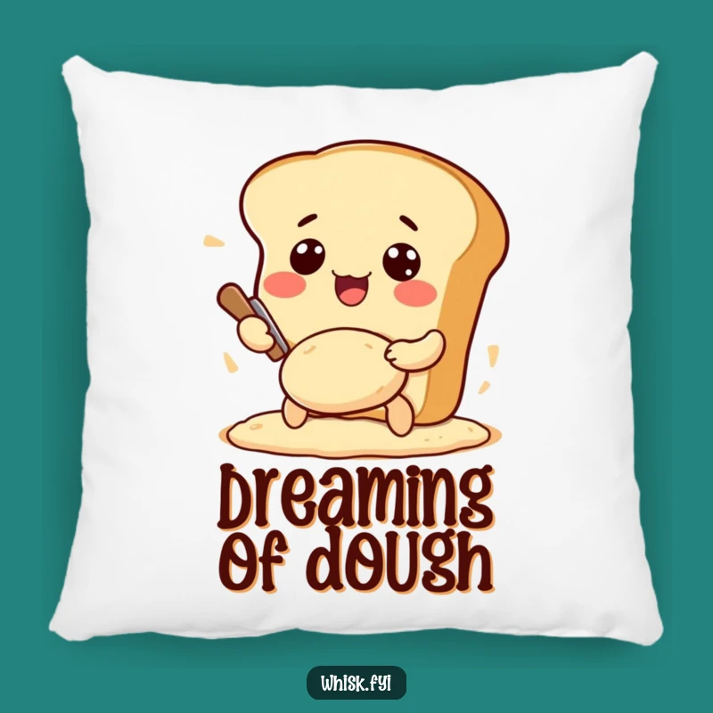 Funny Kawaii Bread Pillow: Cozy Kneading Dough Comfort, Cute Funny Gift