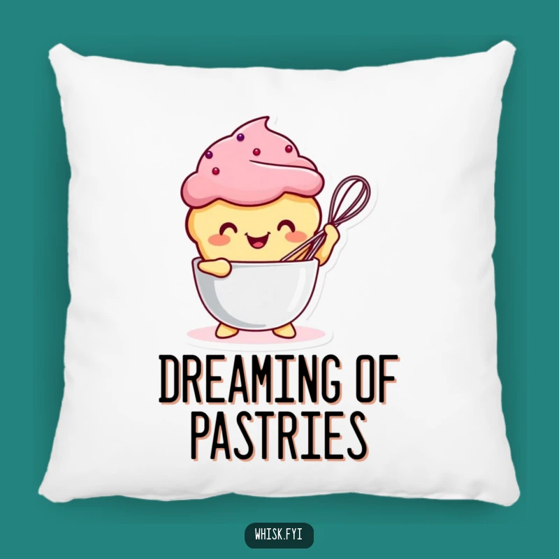 Funny Kawaii Muffin Pillow: Cozy & Humorous Baking Decor Gift Idea