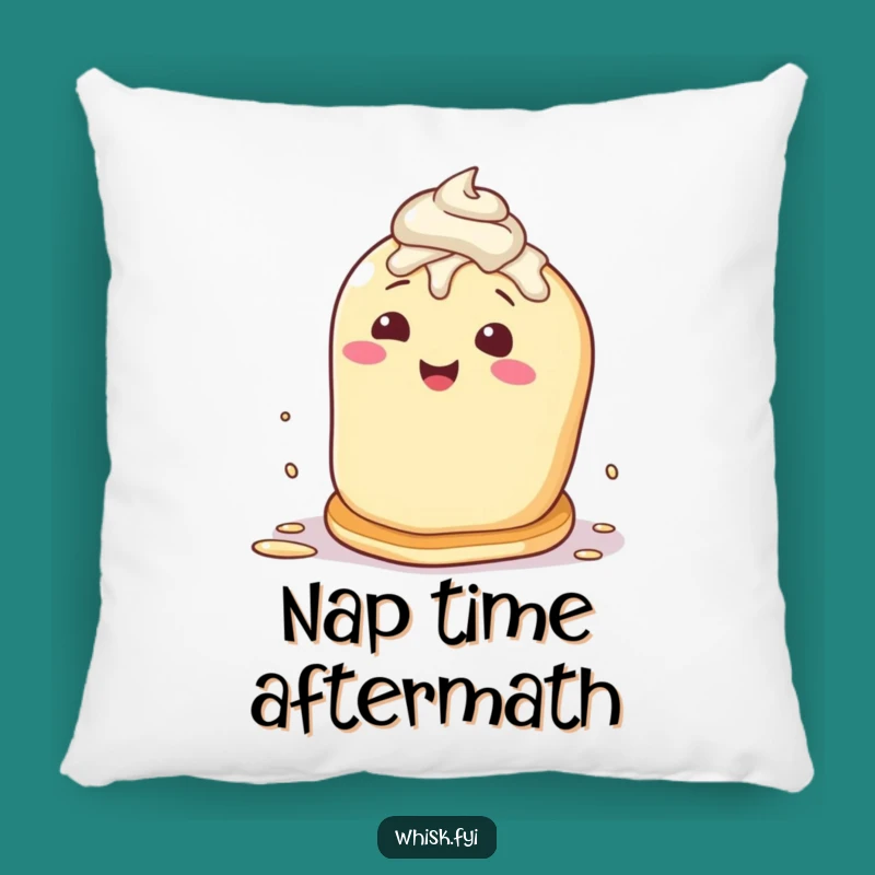 Funny Pancake Pillow: Soft Breakfast Cushion, Hilarious Foodie Comfort Gift