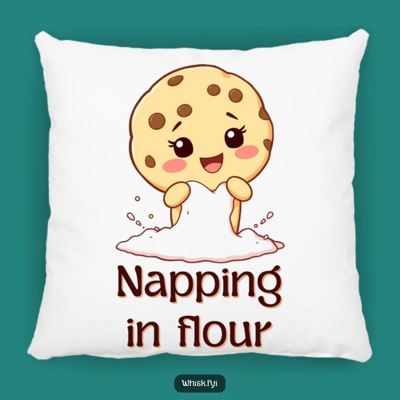 Funny Cookie Baker Pillow - Soft & Sweet Baking Comfort Gift