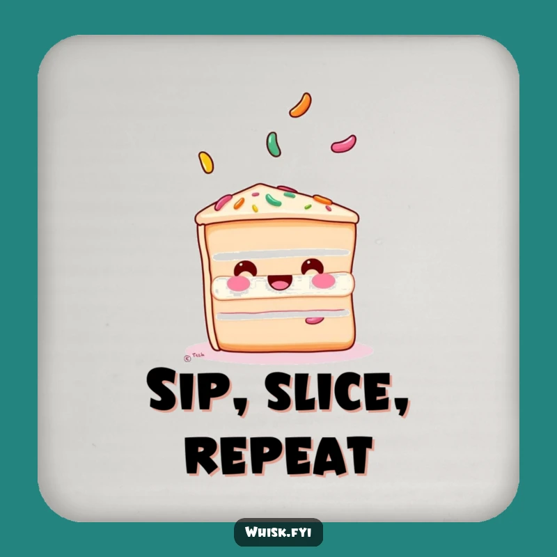 Funny Cake Juggling Coaster: Hilarious Dessert Table Decor