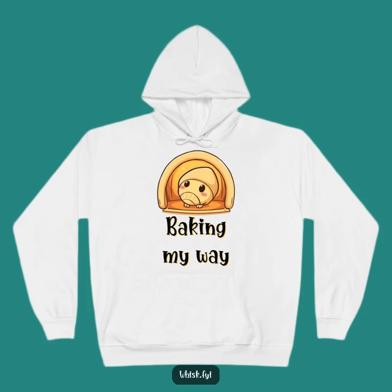 Funny Croissant Oven Hoodie: Stay Cozy While Dreaming of Pastries