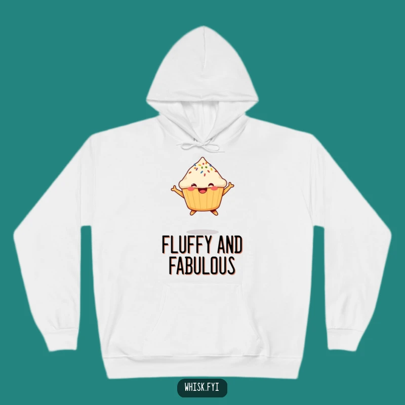 Funny Muffin Hoodie: Cozy Up with a Jumping Sprinkle Treat, Perfect Gift!