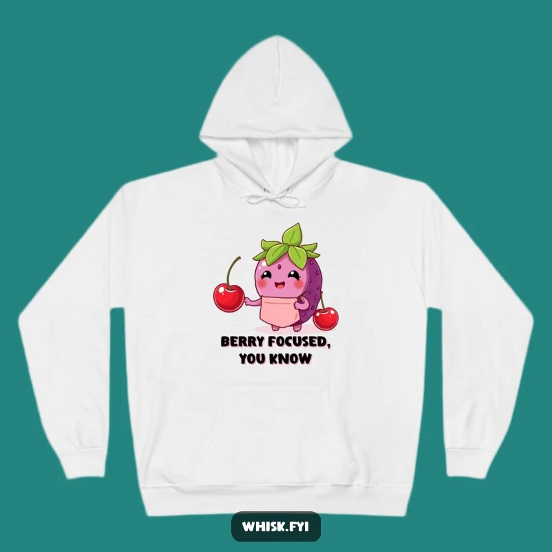 Funny Berry Chef Hoodie: Cozy Kitchen Sweatshirt for Foodies