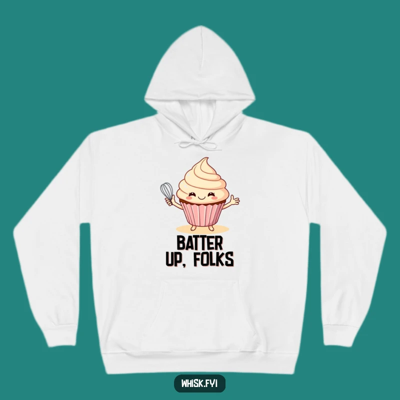 Funny Cupcake Cozy Baker Hoodie - Warm & Sweet Baking Gift