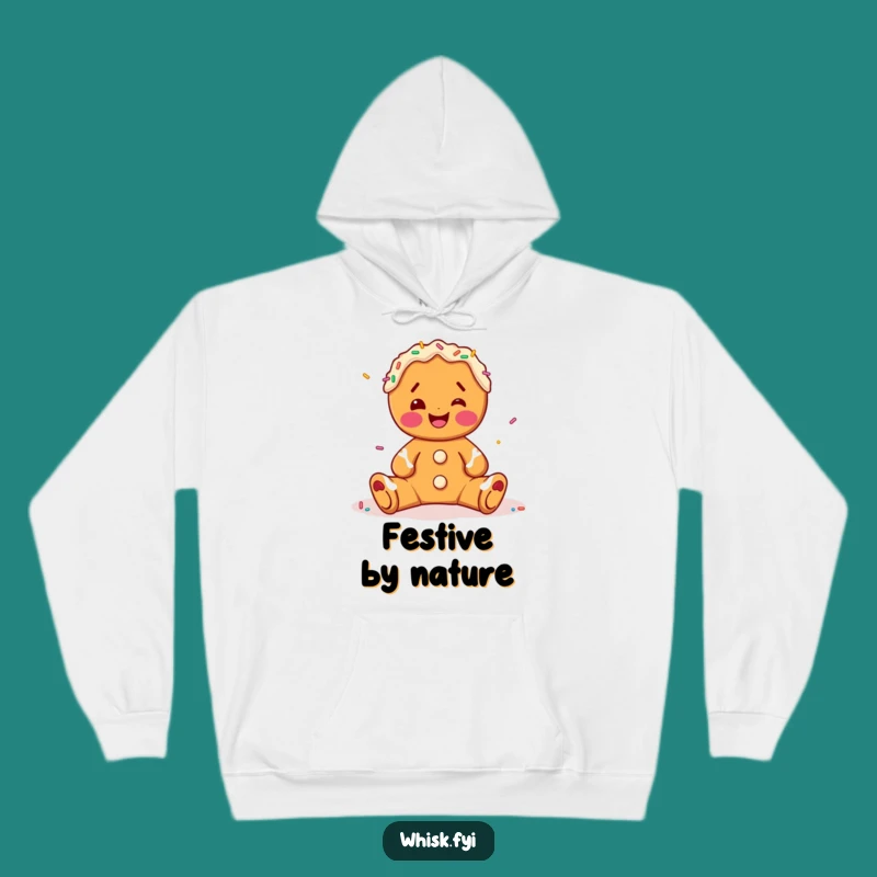 Funny Gingerbread Decorating Hoodie - Cozy Holiday Spirit, Perfect Warm Gift