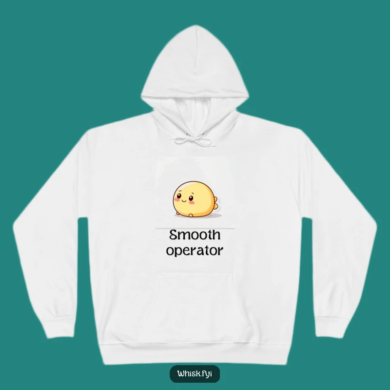 Funny Wobbly Butter Hoodie - Cozy Sliding Character Sweatshirt