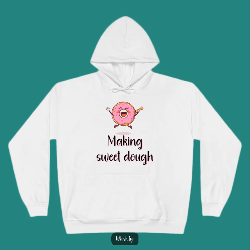 Funny Donut Cozy Baker Hoodie - Warm & Joyful Dough Gift
