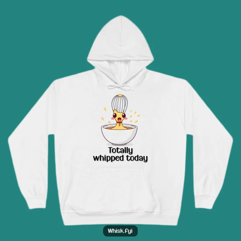 Funny Whisk Hoodie: Cozy Kitchen Chaos, Perfect Gift for Bakers!