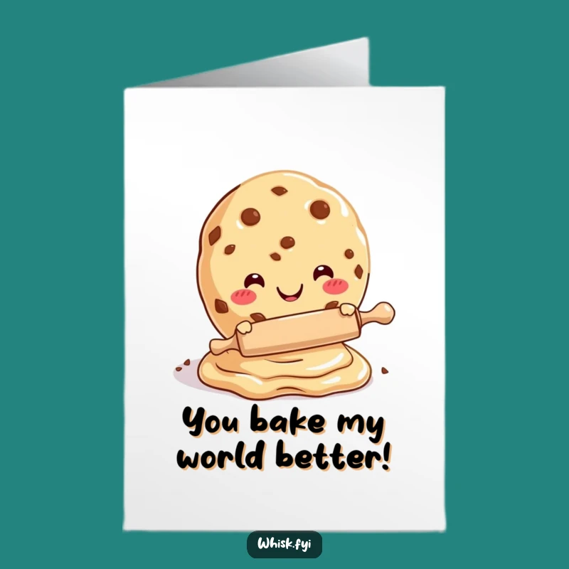 Free Printable Happy Birthday Cookie Card: Funny Downloadable Gift for Bakers