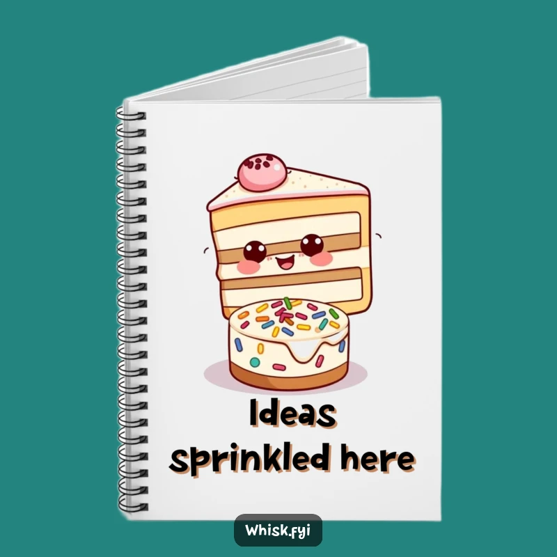 Funny Cake Decorating Notebook - Sweet Baker Journal Gift