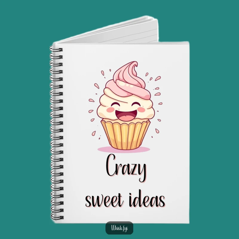 Funny Cupcake Explosion Notebook: Jot Down Sweet Ideas, Perfect Funny Gift for Note-takers