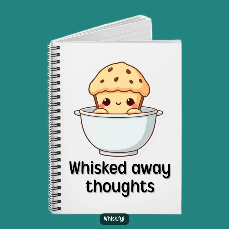Funny Curious Muffin Notebook - A Hilarious Journal for Baker's Ideas