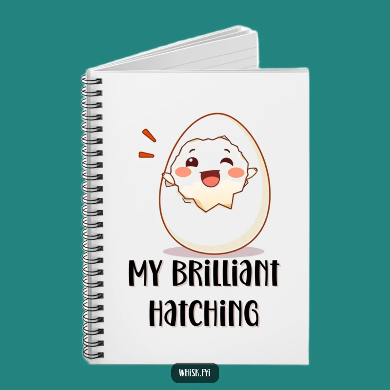 Funny Happy Egg Notebook - Hilarious Journal for Bright Ideas