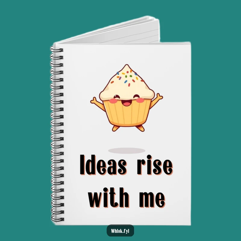 Funny Muffin Notebook: Jot Down Ideas with a Happy Sprinkle, Perfect Gift!