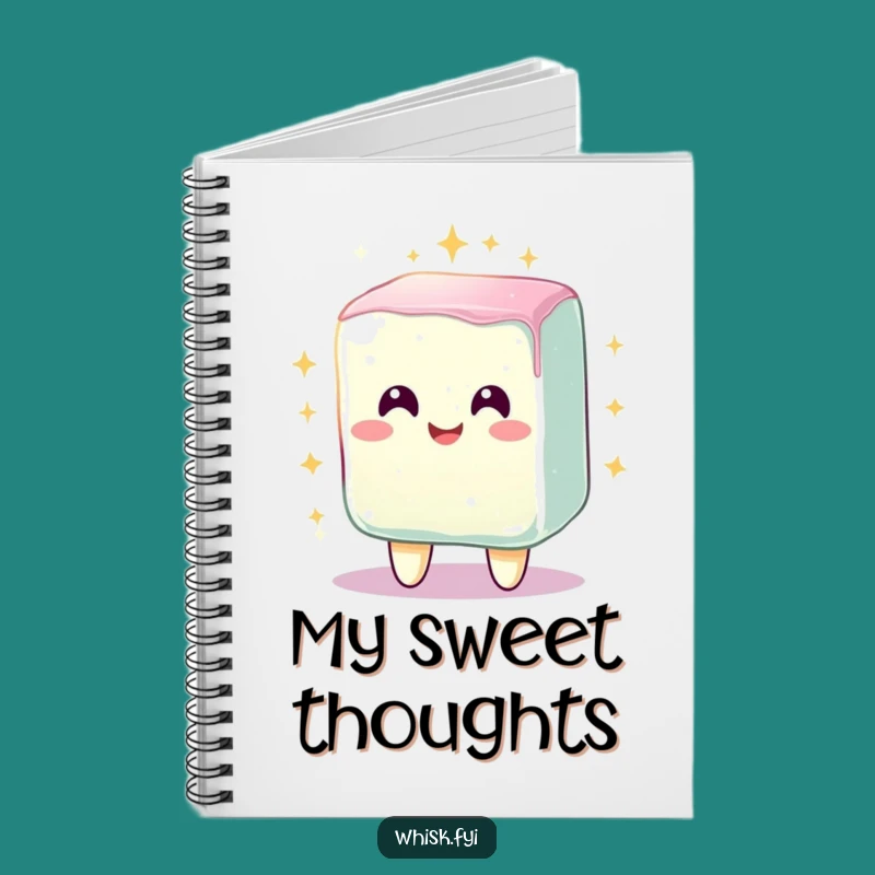 Funny Sugar Cube Notebook - Radiant Mixing Journal