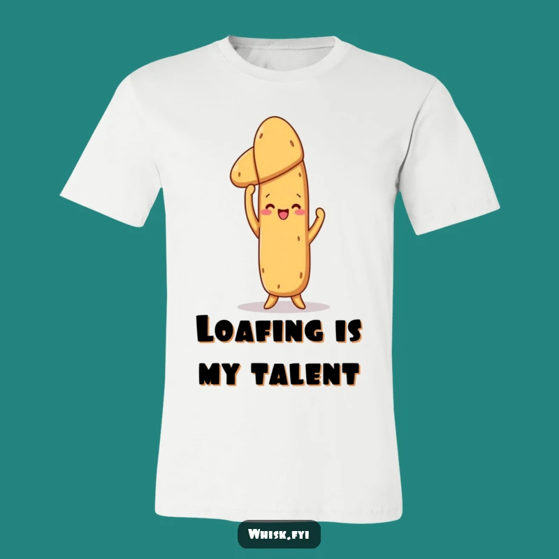 Funny Proud Baguette T-Shirt - A Victorious Baker's Humorous Gift
