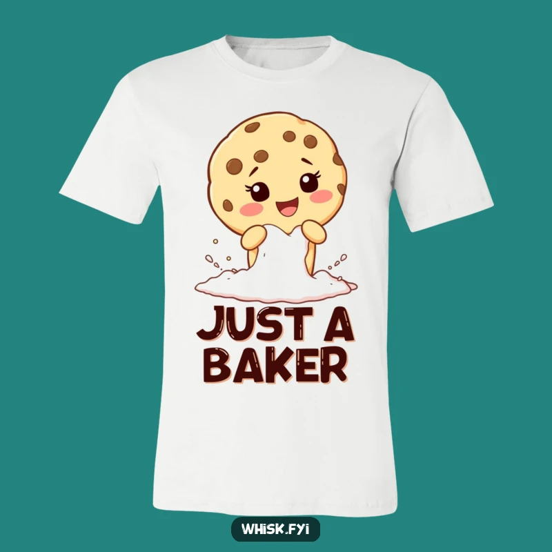 Funny Cookie Baker T-Shirt - Hilarious Baking Buddy Tee Gift